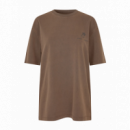 Camisetas Hombre Camiseta SAMSØE SAMSØE Sacohen 15489 Brown Stamp