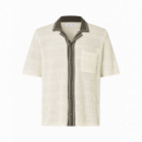 Camisas Camisa SAMSØE SAMSØE Sapercy 15936 Clear Cream
