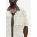 Camisas Camisa SAMSØE SAMSØE Sapercy 15936 Clear Cream