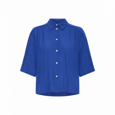 Blusas y Camisas Camisa ICHI Marrakech Sodalite Blue
