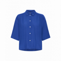 Blusas y Camisas Camisa ICHI Marrakech Sodalite Blue