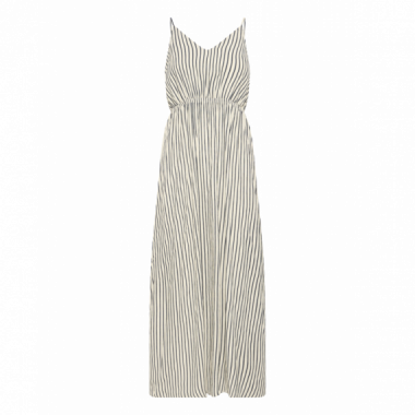 Vestidos Vestido ICHI Marrakech Total Eclipse Stripe