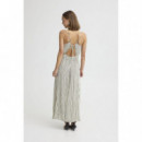 Vestidos Vestido ICHI Marrakech Total Eclipse Stripe