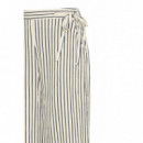Pantalones Pantalón ICHI Marrakech Total Eclipse Stripe