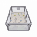 Parque de Juegos Xl Loneta Reforzada con Alfombra para Bebé  MS