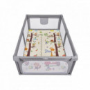 Parque de Juegos Nylon Xl 120X180 Cm. con Alfombra  MS