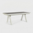 Mesa Extensible Aylin 205/265X103 Cm para Exterior Gris Luna Terrazza Collection®  TERRAZZA COLLECTION