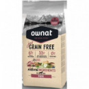 OWNAT perro adulto just pato 14 kg