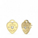 GUESS Pendientes de Acero JUBE05058JWYGT-U