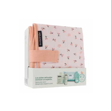 SUAVINEX Canastilla Baby Care Bird Rosa