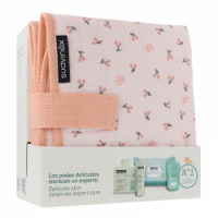 SUAVINEX CANASTILLA BABY CARE BIRD ROSA