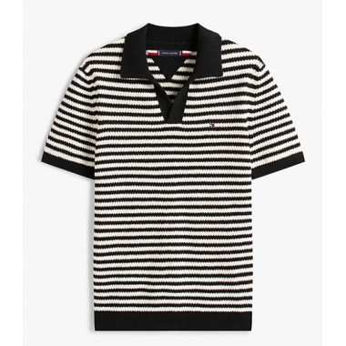 TOMMY HILFIGER - Knitted Textured Polo - 0A4 - F|MW0MW39531/0A4
