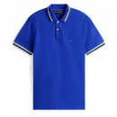 TOMMY HILFIGER - CUFF INTEREST SLIM FIT POLO - D03 - F|MW0MW40308/D03