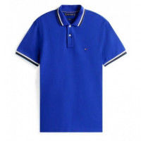 TOMMY HILFIGER - CUFF INTEREST SLIM FIT POLO - D03 - F|MW0MW40308/D03
