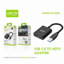 Adaptador GREEN LYCA USB 3.0 a HDMI para Hdtv 1080P Full HD GL70284