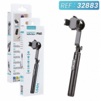 Palo Selfie y Trípode Magnético Apokin 1.54m con Mando Inalámbrico P160