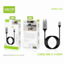 Adaptador Greenlyca Cable Mhl Lightning a HDMI 2M para Iphone Ipad G-1357  GREEN LYCA