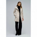 Chaquetas y abrigos Abrigo SALSA JEANS Paño Grace Arena