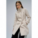 Chaquetas y abrigos Abrigo SALSA JEANS Paño Grace Arena