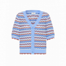 B-YOUNG Jerséis y Sudaderas Cárdigan B.young Pointelle Marsala Stripe