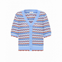 B-YOUNG Jerséis y Sudaderas Cárdigan B.young Pointelle Marsala Stripe