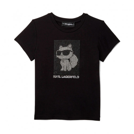 Camiseta con pedrería Ikon Choupette KIDS