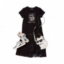 Camiseta con pedrería Ikon Choupette KIDS