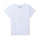 Camiseta con Pedrería Ikon Choupette Kids  KARL LAGERFELD