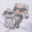 Camiseta con Pedrería Ikon Choupette Kids  KARL LAGERFELD