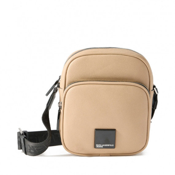 Bolso Bandolera con Logotipo Cuadrado de Klj  KARL LAGERFELD JEANS