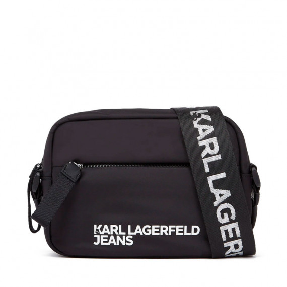 Bandolera de Nailon con Logotipo  KARL LAGERFELD JEANS