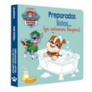 Paw Patrol Patrulla Canina Libro de Carton Preparados Listo   2025