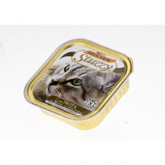 Mr.stuzzy Gato Adulto Trucha Tarrina 100 Gr  MR STUZZY