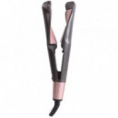 Plancha y Rizador de Pelo 2 en 1 Jocca 1549 con Placas de Cerámica