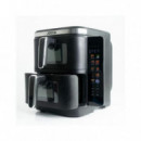 Freidora de Aire Doble Compartimento 11L (5.5L + 5.5L) Jocca