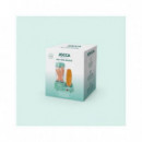 Máquina para Perritos Calientes Jocca Hot Dog Turquesa con Calentador de Pan