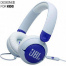JBL Junior 320 Auricular de Diadema Infantil con Cable Azul