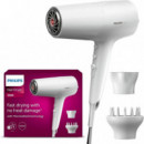 PHILIPS BHD501/20 Secador de Pelo 2.100W con Difusor Blanco