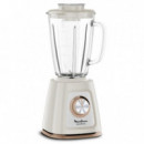 Moulinex LM430A10 Batidora de Vaso de Cristal 800W 1.75L Picahielo