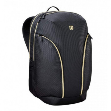 Mochila Wilson Defy V1 Negra Dorada 2026