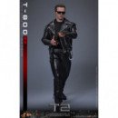 Figura T-800 Battle 2.0 Terminator 2 Figura 1/6 Movie Masterpiece  HOT TOYS