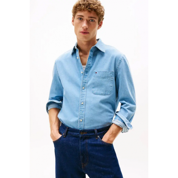 Camisa Hilfiger Denim Azul Pb  TOMMY HILFIGER