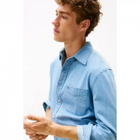 Camisa Hilfiger Denim Azul Pb  TOMMY HILFIGER