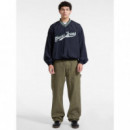 Jersey Nailon Azul  GUESS