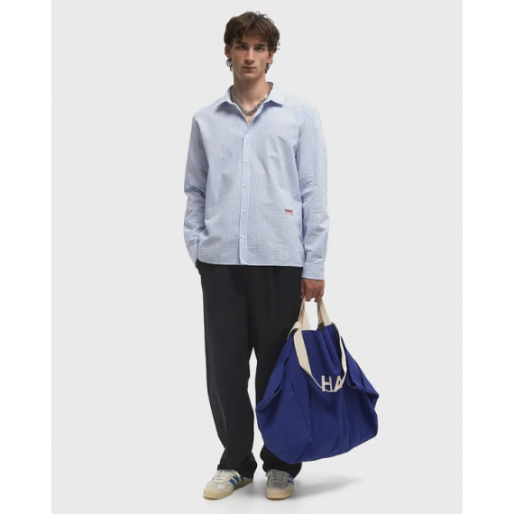 Camisa Pompeii Blanca y azul