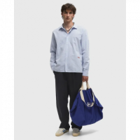 Camisa Pompeii Blanca y azul