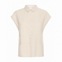 Blusas y Camisas Camisa ICHI Linno Natural Ecru