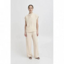 Blusas y Camisas Camisa ICHI Linno Natural Ecru