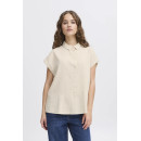 Blusas y Camisas Camisa ICHI Linno Natural Ecru