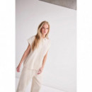 Blusas y Camisas Camisa ICHI Linno Natural Ecru